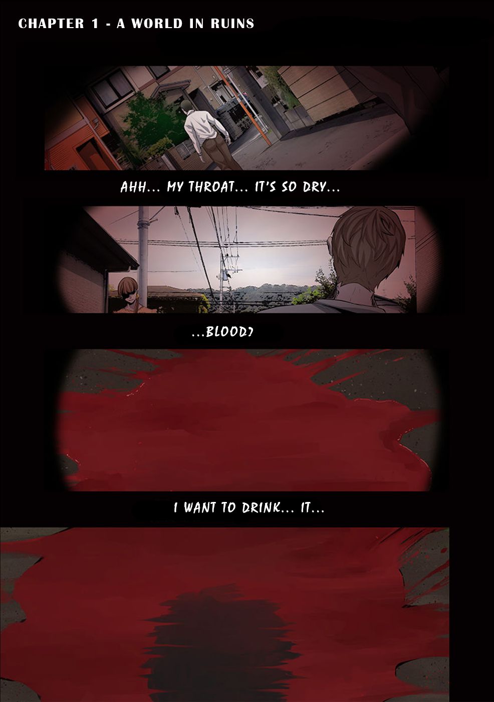 Only I Am Not Attacked in a World Overflowing With Zombies Chapter 1 page 2 - 