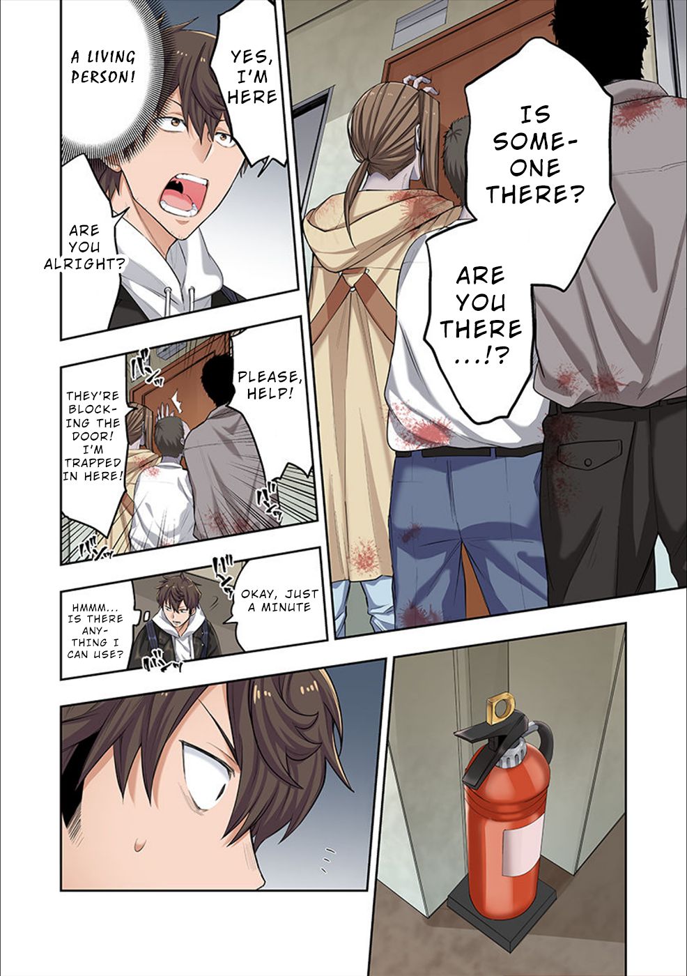 Only I Am Not Attacked in a World Overflowing With Zombies Chapter 1 page 13 - 