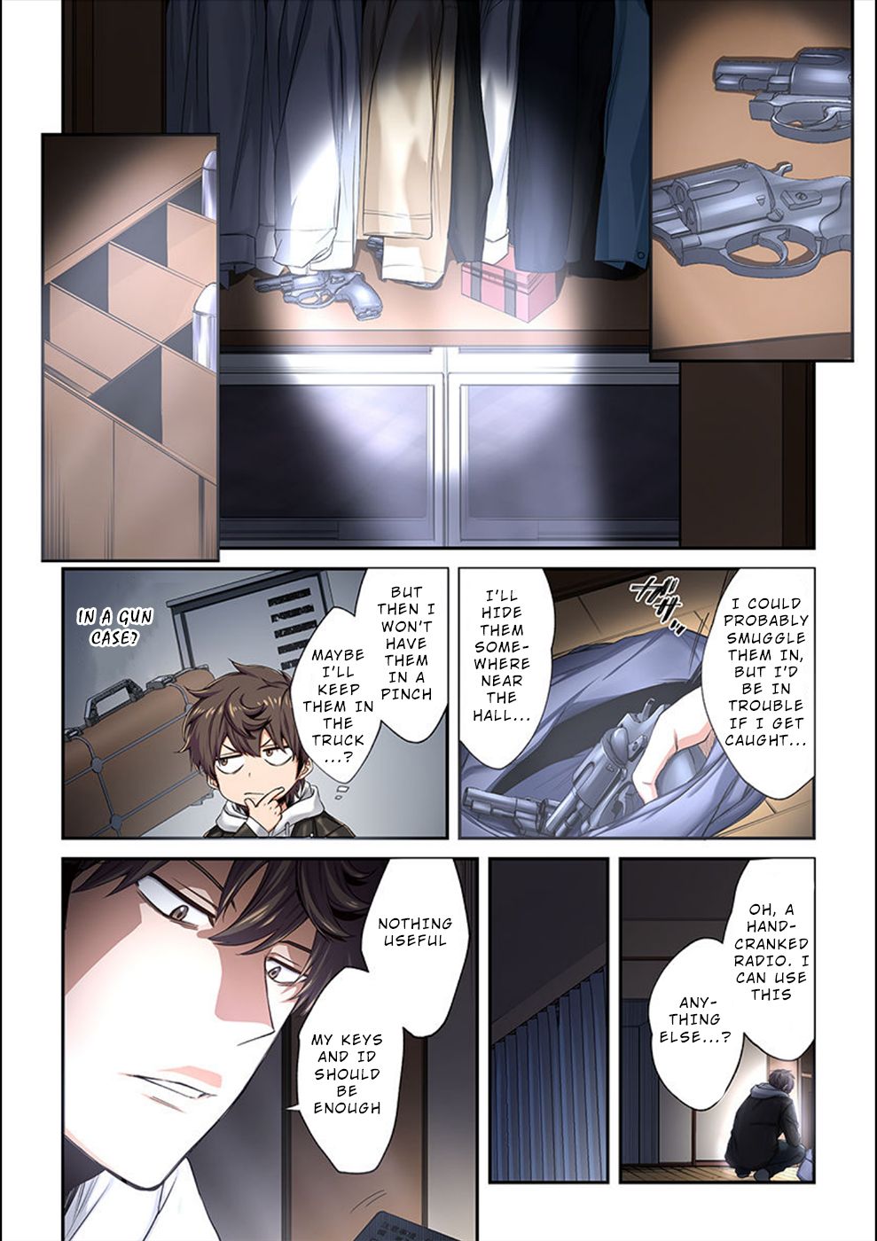 Only I Am Not Attacked in a World Overflowing With Zombies Chapter 10 page 3 - 