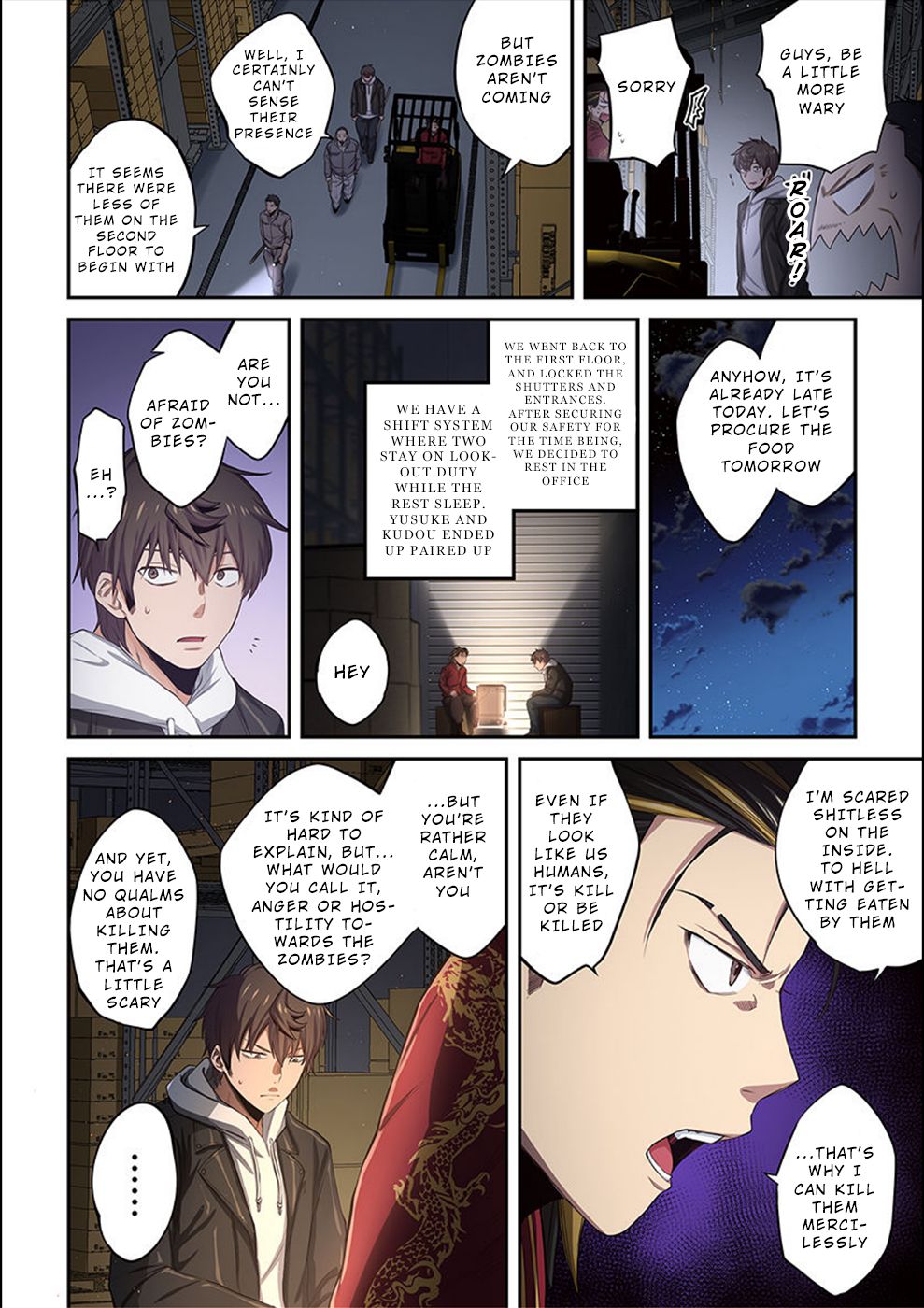 Only I Am Not Attacked in a World Overflowing With Zombies Chapter 13 page 14 - 