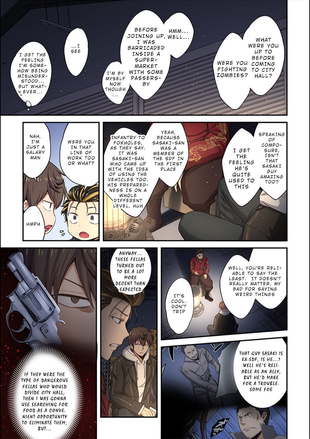 Only I Am Not Attacked in a World Overflowing With Zombies Chapter 13 page 15 - 