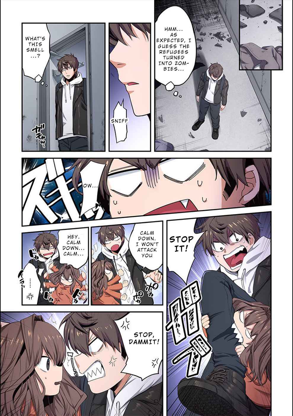 Only I Am Not Attacked in a World Overflowing With Zombies Chapter 14 page 14 - 
