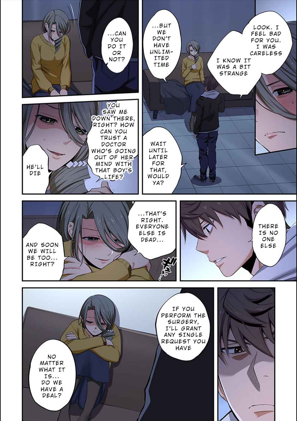 Only I Am Not Attacked in a World Overflowing With Zombies Chapter 16 page 3 - 