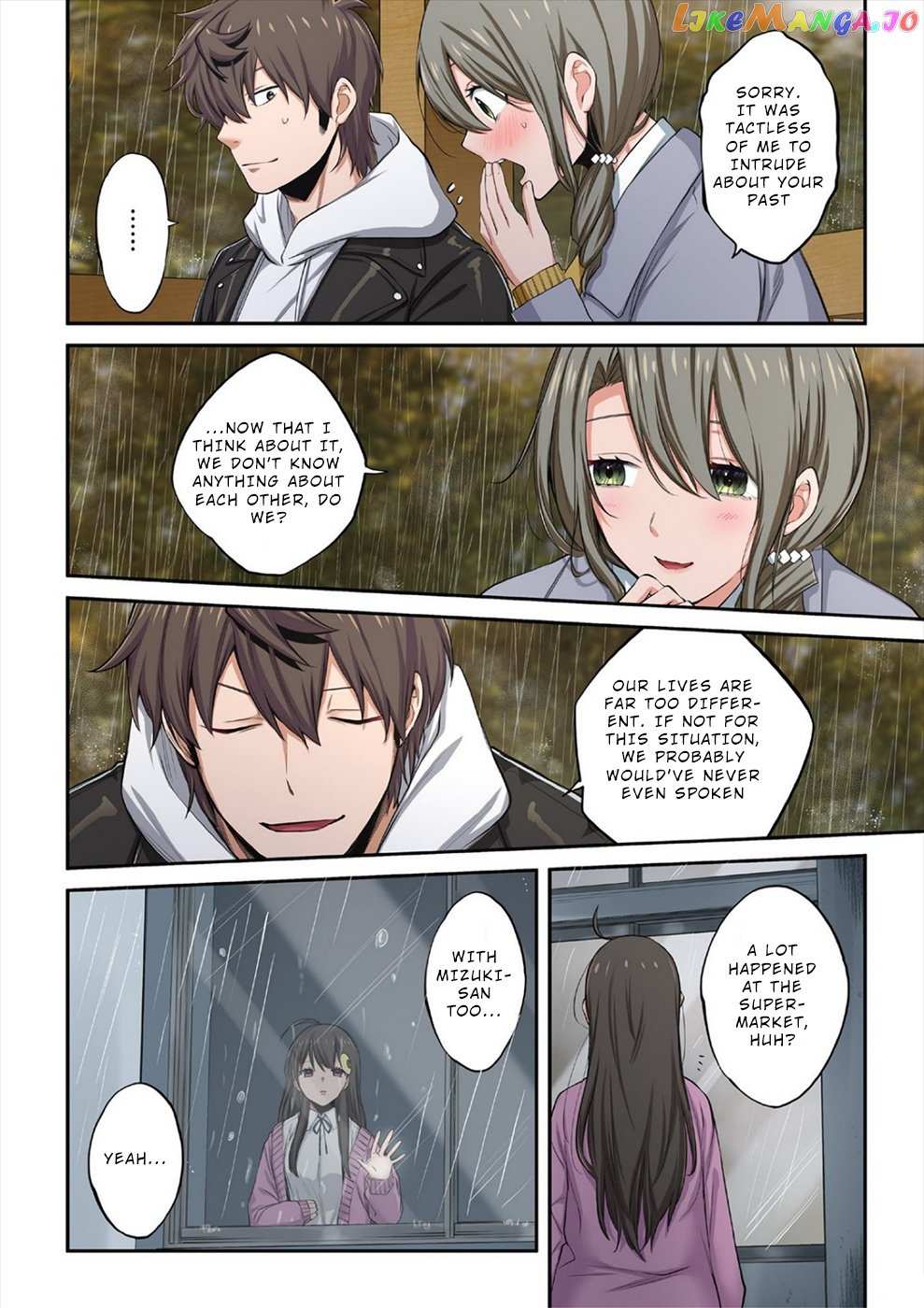 Only I Am Not Attacked in a World Overflowing With Zombies Chapter 18.5 page 4 - 