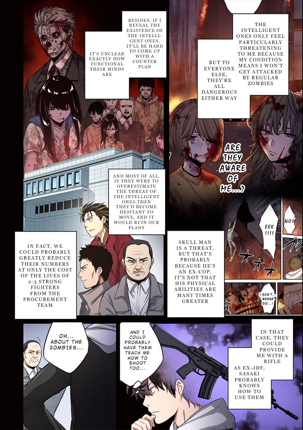 Only I Am Not Attacked in a World Overflowing With Zombies Chapter 18 page 11 - 