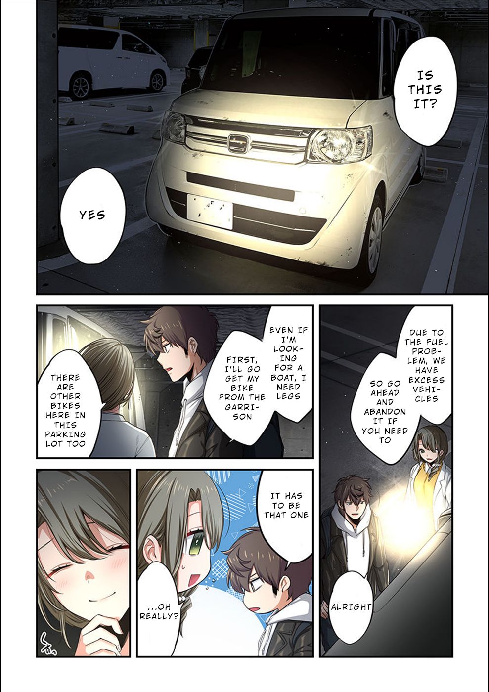Only I Am Not Attacked in a World Overflowing With Zombies Chapter 18 page 3 - 