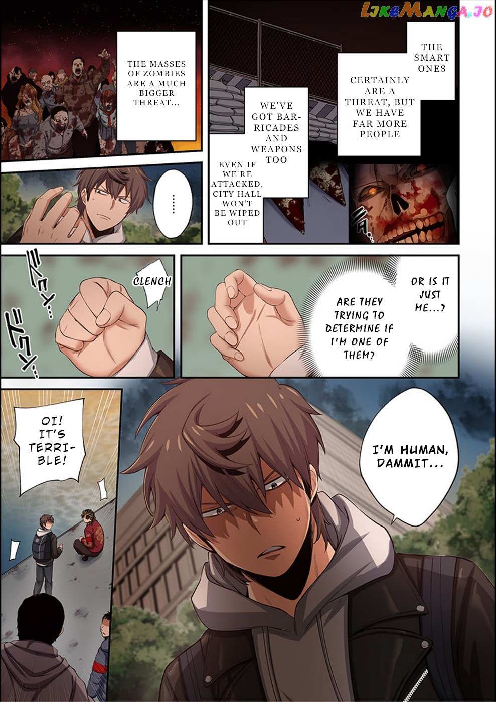 Only I Am Not Attacked in a World Overflowing With Zombies Chapter 19 page 17 - 