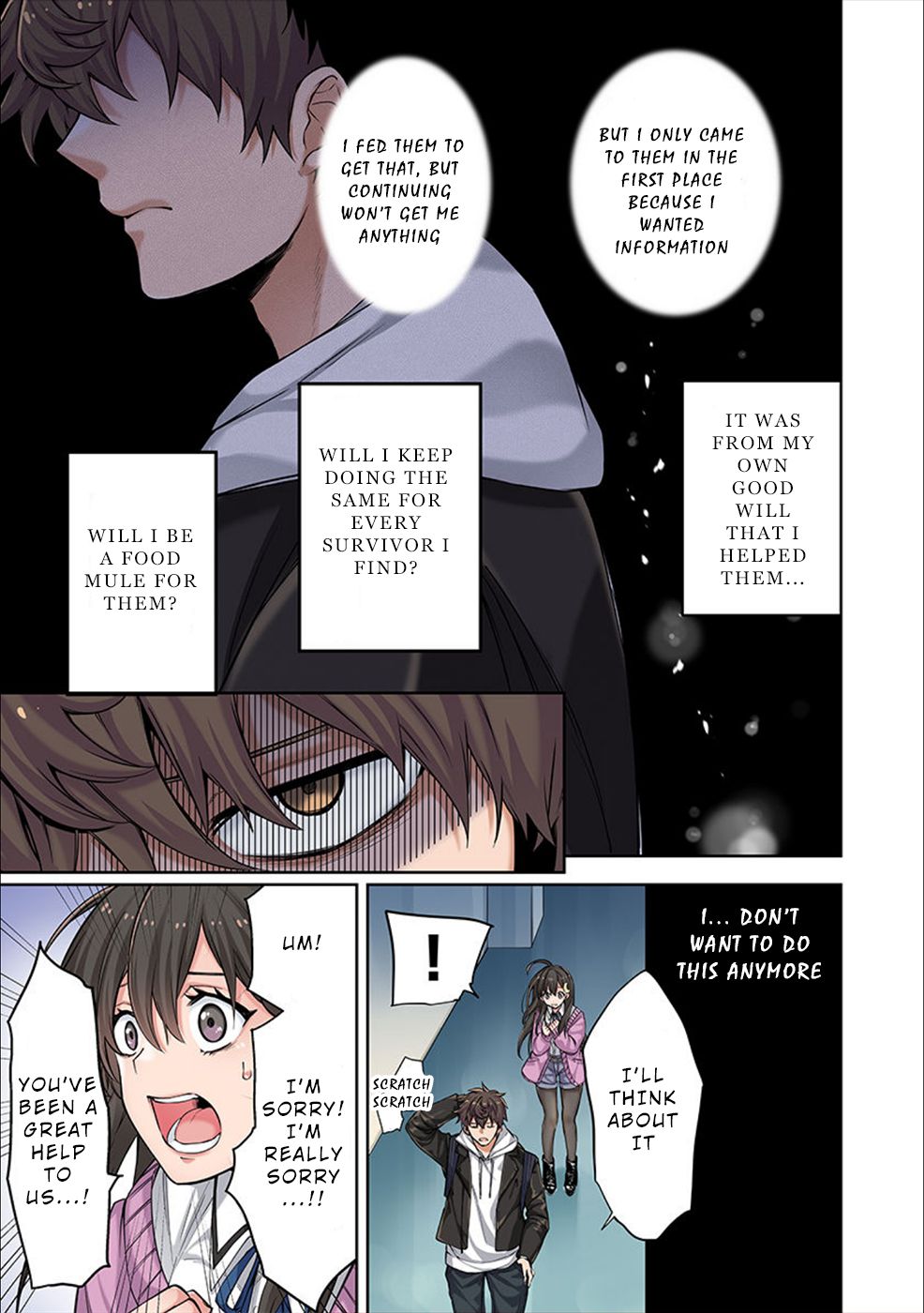 Only I Am Not Attacked in a World Overflowing With Zombies Chapter 2 page 18 - 