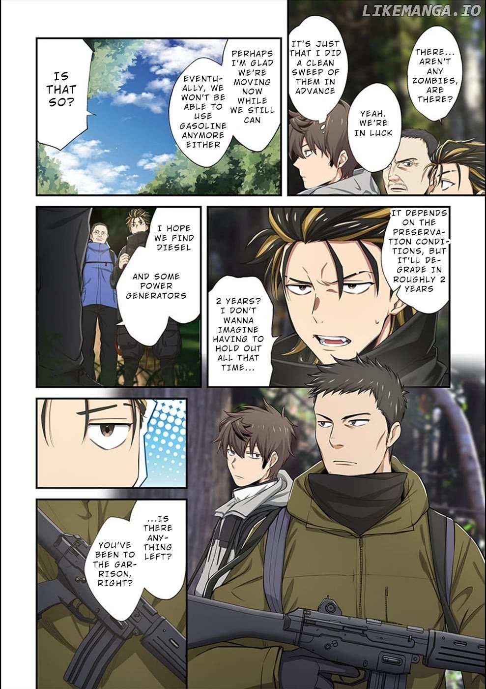Only I Am Not Attacked in a World Overflowing With Zombies Chapter 21 page 3 - 