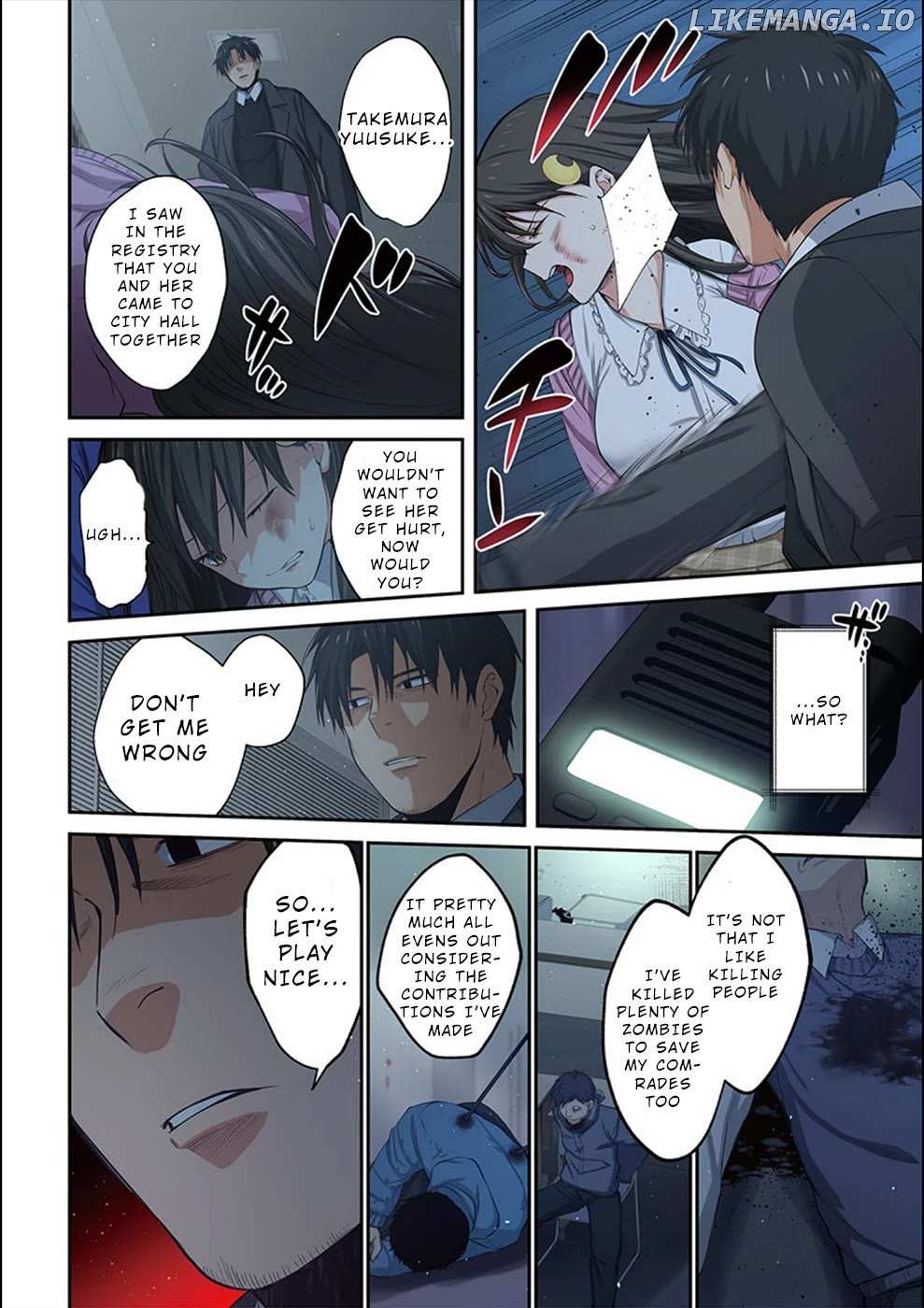 Only I Am Not Attacked in a World Overflowing With Zombies Chapter 23 page 4 - 