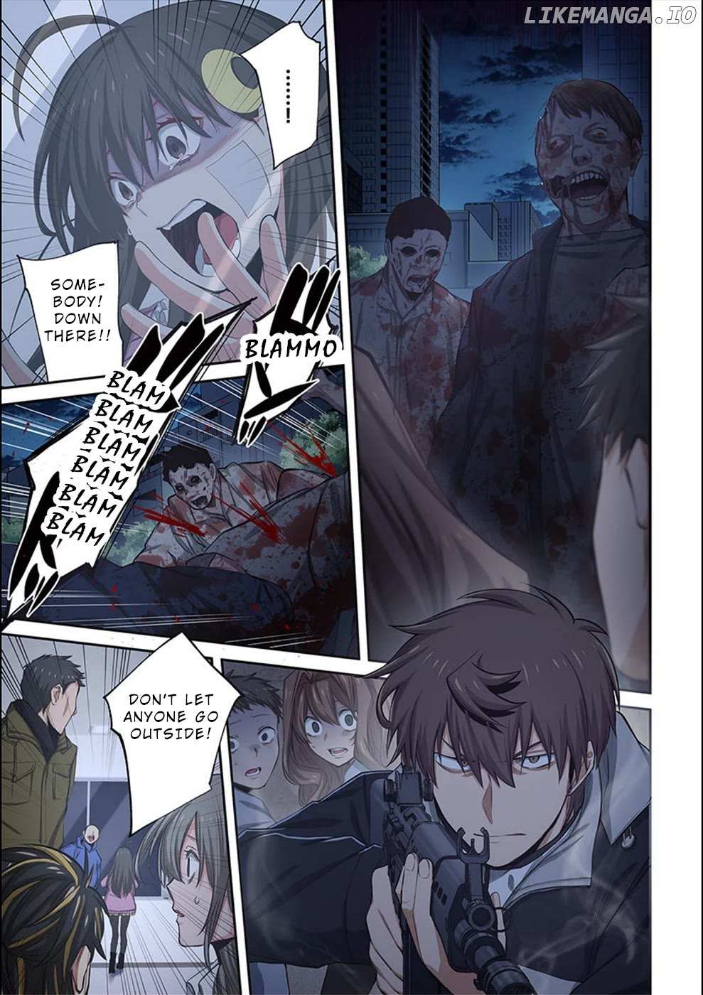 Only I Am Not Attacked in a World Overflowing With Zombies Chapter 24 page 17 - 