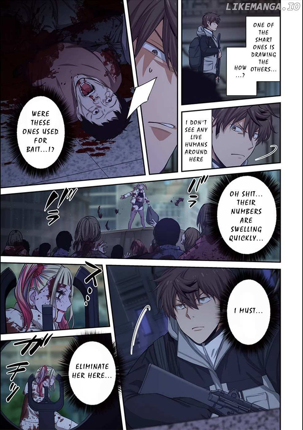 Only I Am Not Attacked in a World Overflowing With Zombies Chapter 25 page 14 - 