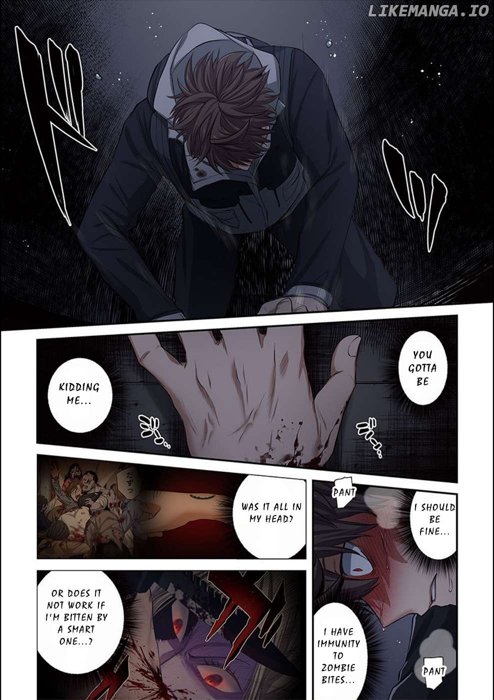 Only I Am Not Attacked in a World Overflowing With Zombies Chapter 27 page 14 - 