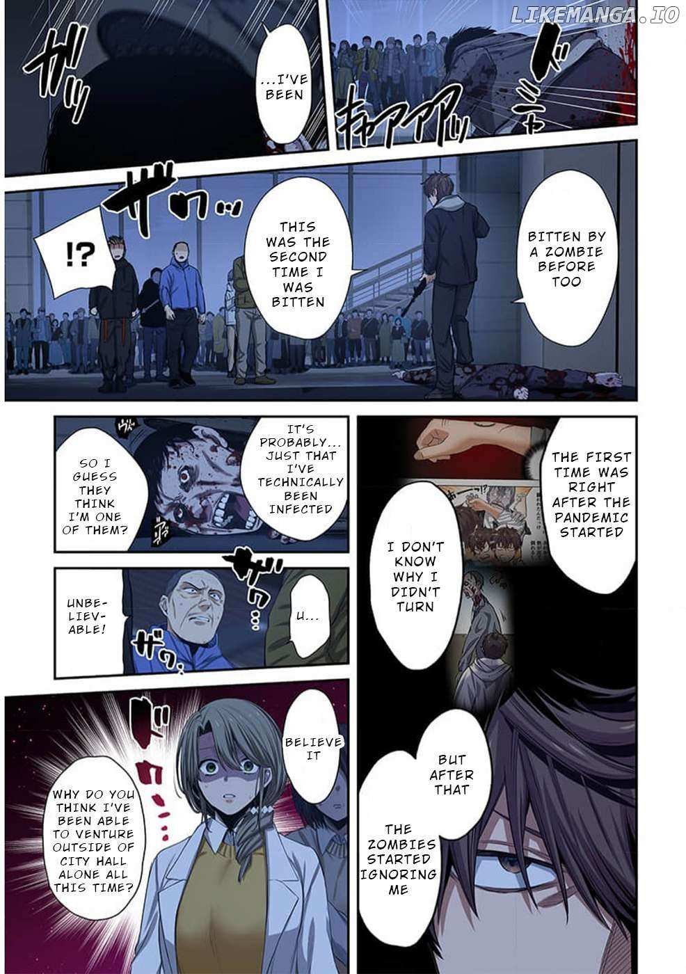 Only I Am Not Attacked in a World Overflowing With Zombies Chapter 30 page 13 - 