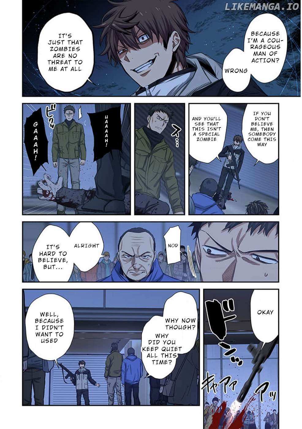Only I Am Not Attacked in a World Overflowing With Zombies Chapter 30 page 14 - 
