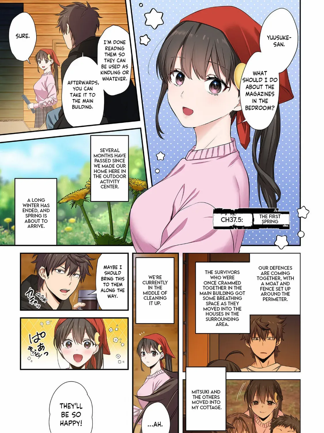 Only I Am Not Attacked in a World Overflowing With Zombies Chapter 37.5 page 2 - 