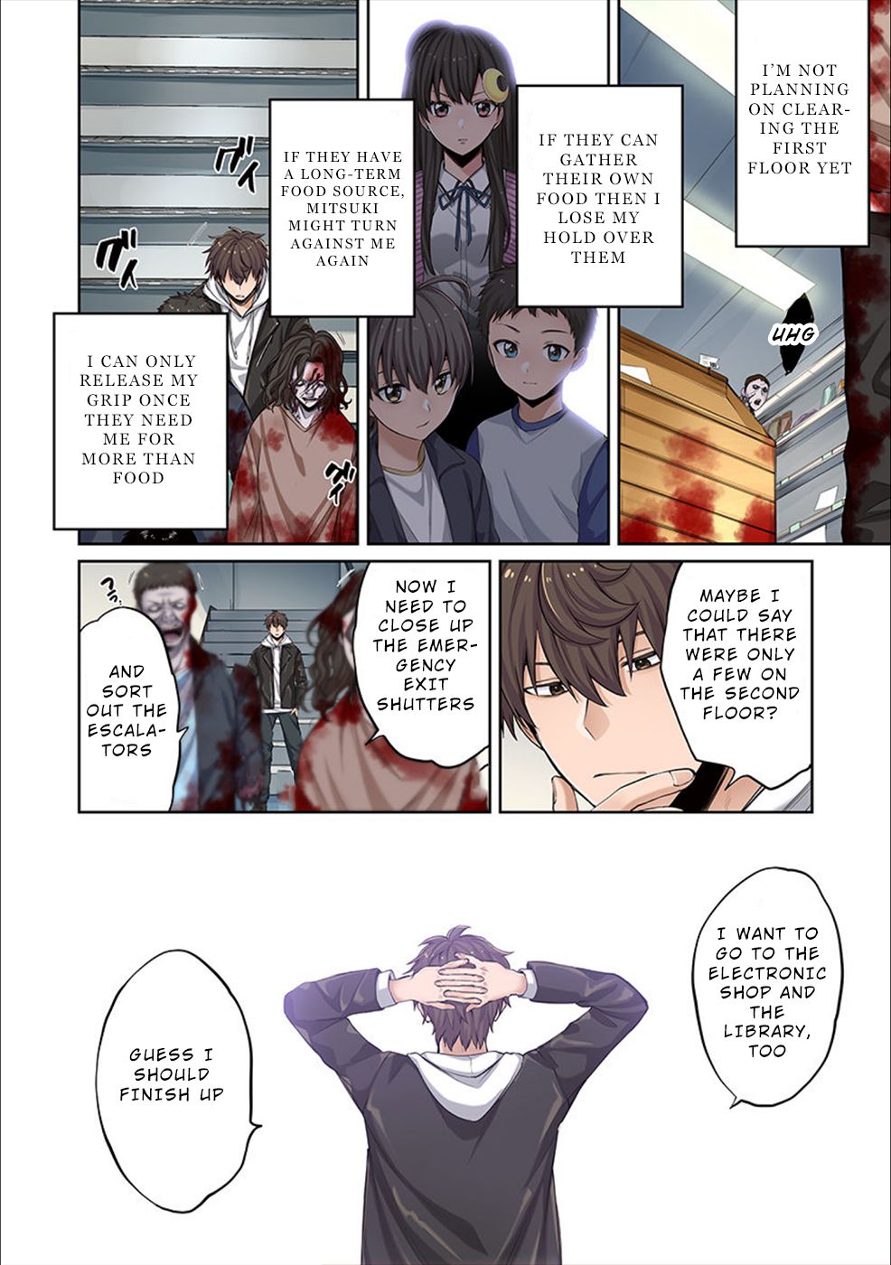 Only I Am Not Attacked in a World Overflowing With Zombies Chapter 5 page 9 - 