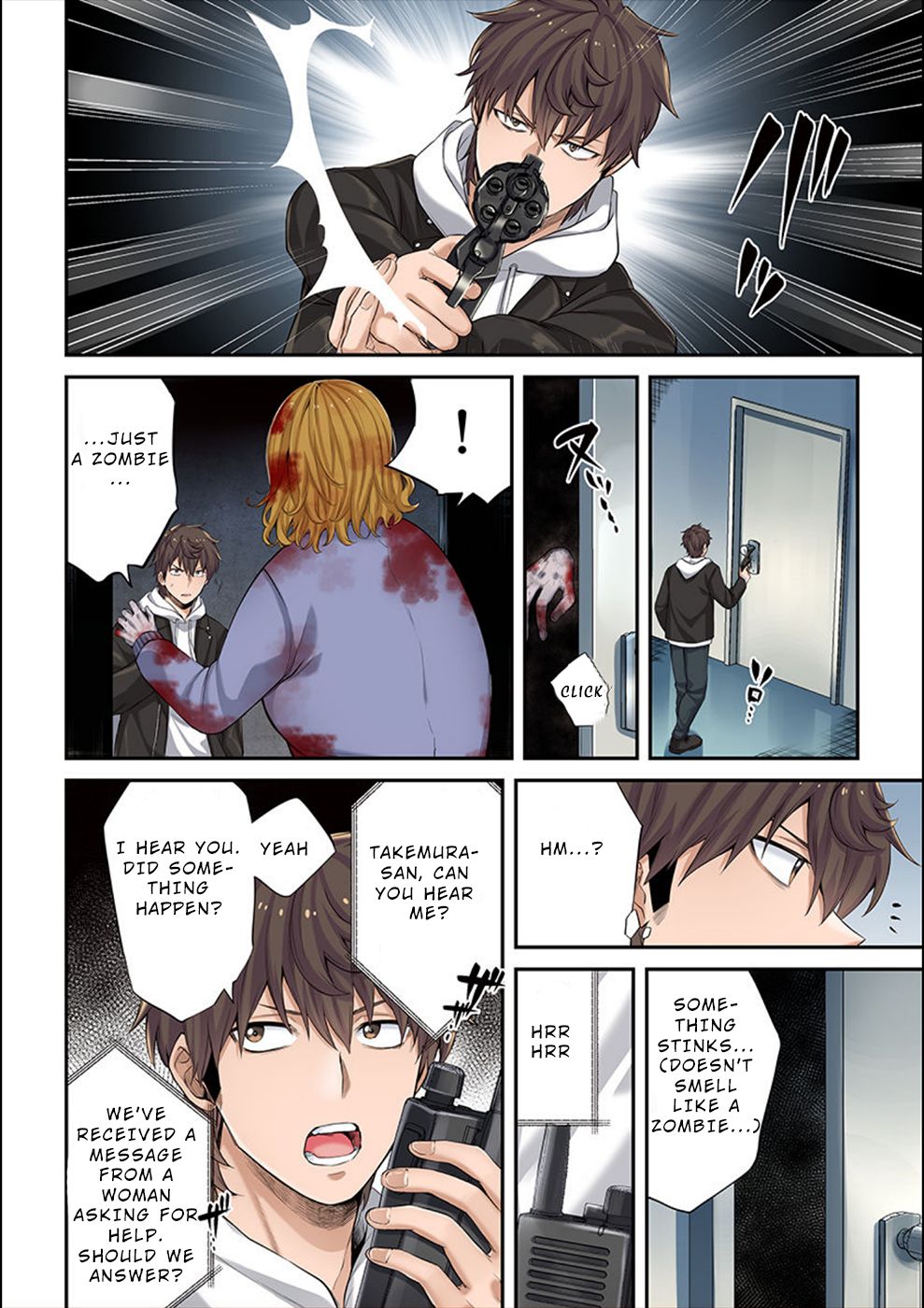 Only I Am Not Attacked in a World Overflowing With Zombies Chapter 6 page 13 - 