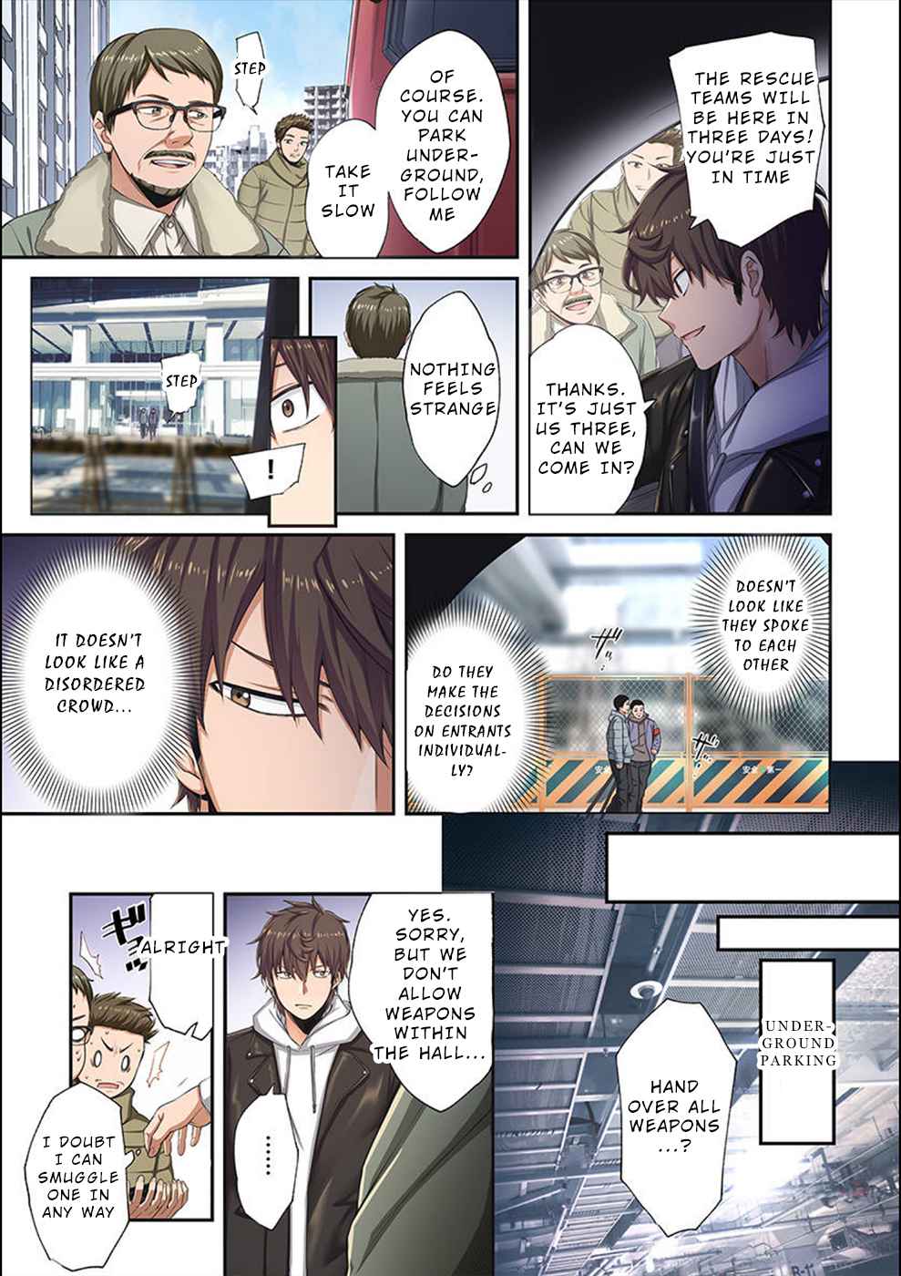 Only I Am Not Attacked in a World Overflowing With Zombies Chapter 9 page 4 - 