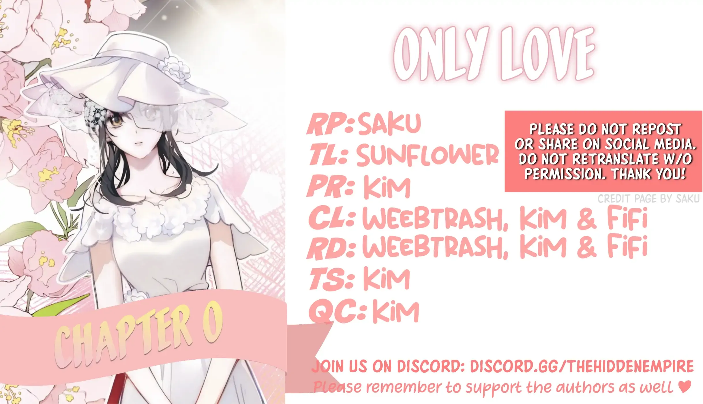 Only Love Chapter 0 page 1 - 