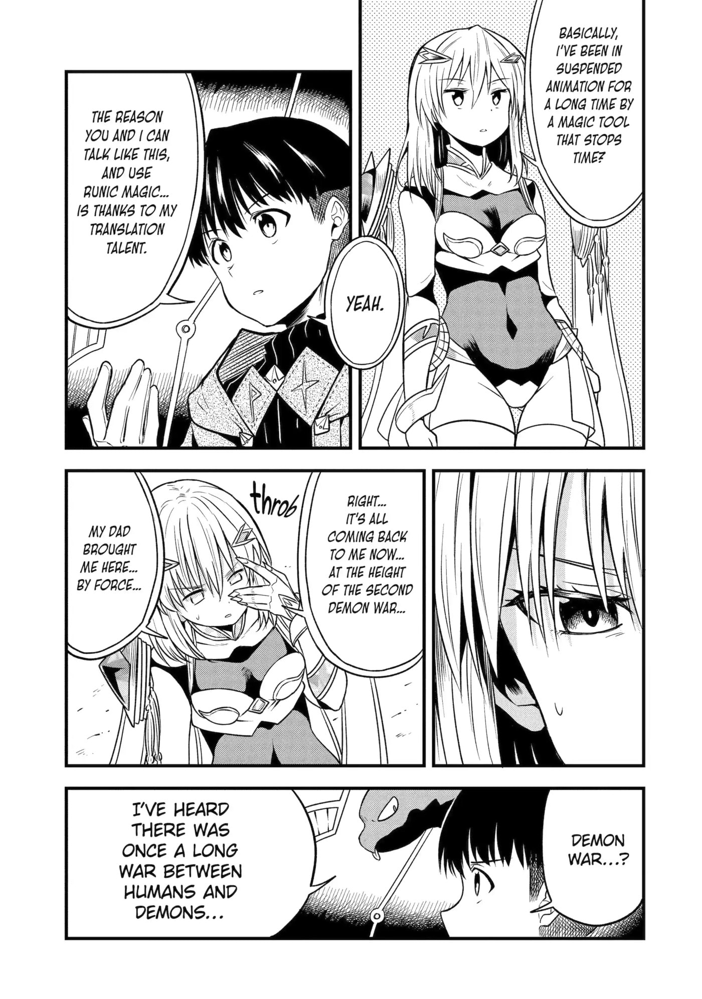 Only My Undesirable Translation Talent Can Change the World Chapter 11.1 page 9 - 