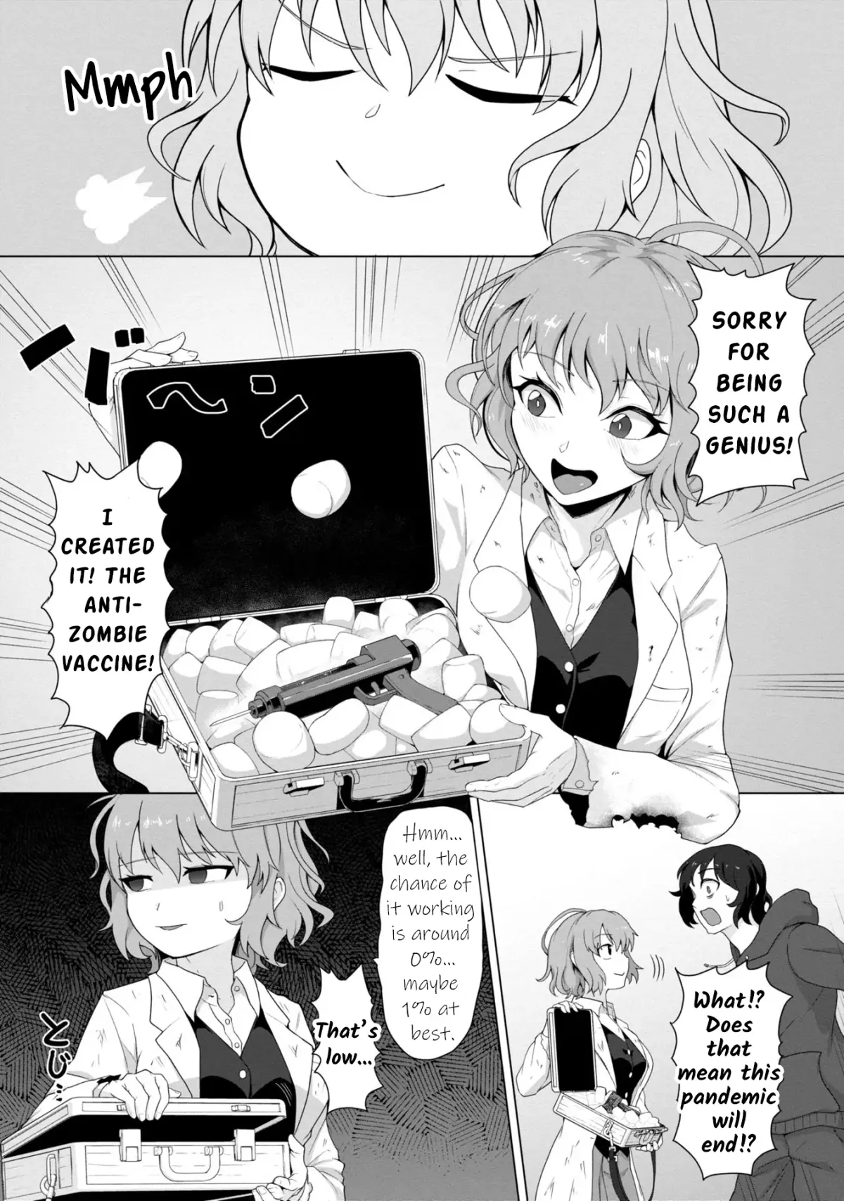 Only My Vaccine Can Save the World From Zombie Apocalypse Chapter 1 page 13 - 