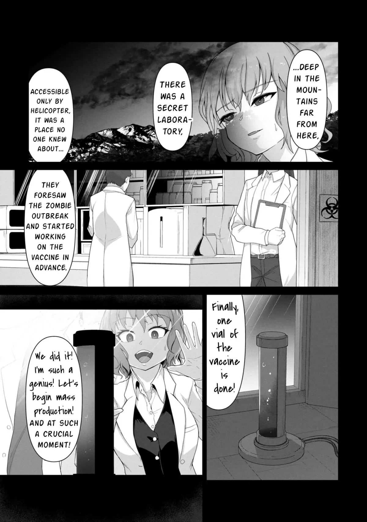 Only My Vaccine Can Save the World From Zombie Apocalypse Chapter 1 page 15 - 