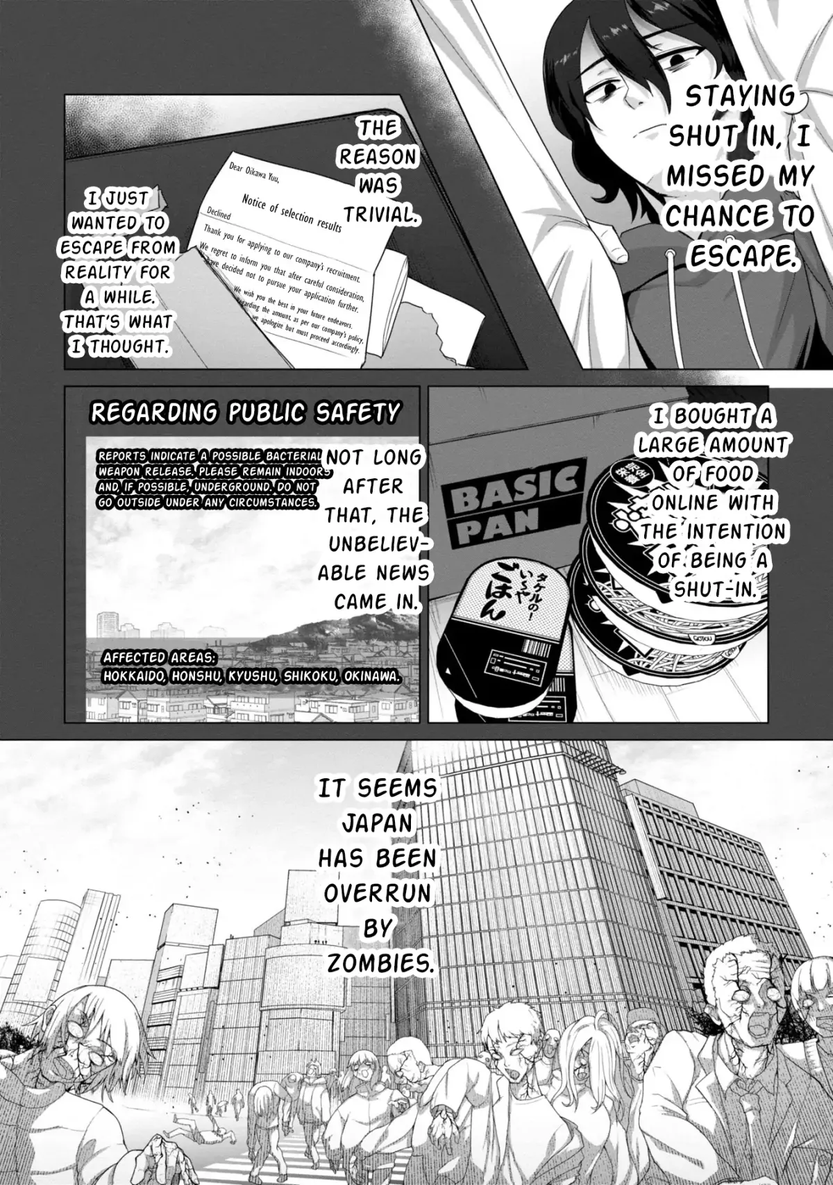 Only My Vaccine Can Save the World From Zombie Apocalypse Chapter 1 page 4 - 