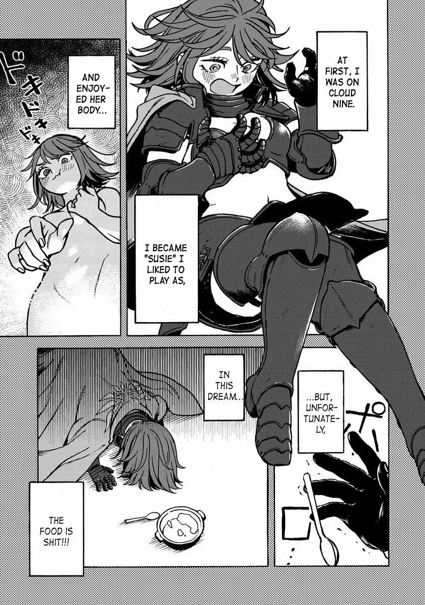 Onna Chara de Isekai Teni shite Cheat Ppoi kedo Zako Chara no de Medatazu Heiwa na Shomin wo Mezahimasu! Chapter 1 page 4 - 