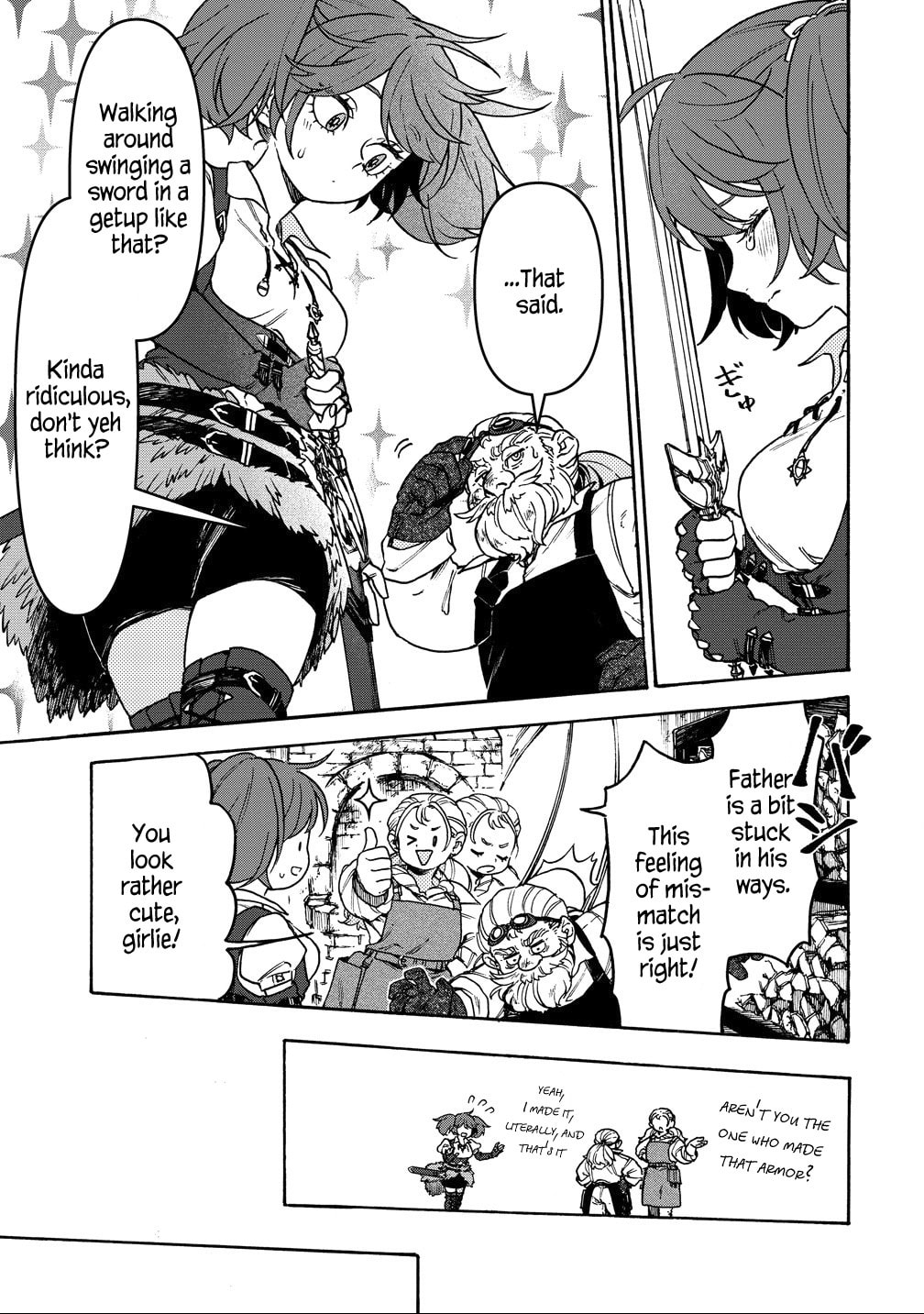 Onna Chara de Isekai Teni shite Cheat Ppoi kedo Zako Chara no de Medatazu Heiwa na Shomin wo Mezahimasu! Chapter 10 page 5 - 