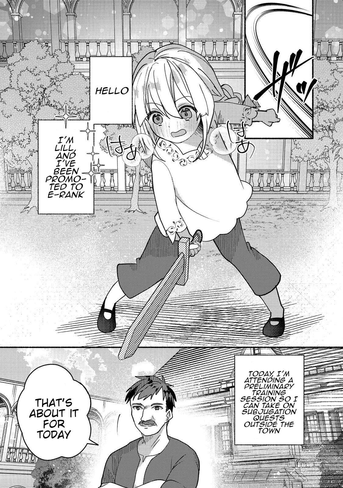 Onna Chara de Isekai Teni shite Cheat Ppoi kedo Zako Chara no de Medatazu Heiwa na Shomin wo Mezahimasu! Chapter 11 page 1 - 