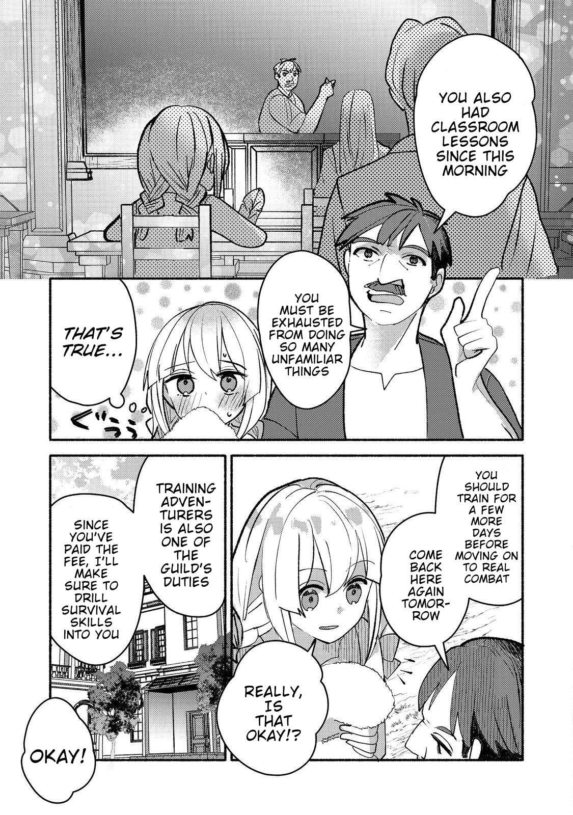 Onna Chara de Isekai Teni shite Cheat Ppoi kedo Zako Chara no de Medatazu Heiwa na Shomin wo Mezahimasu! Chapter 11 page 3 - 