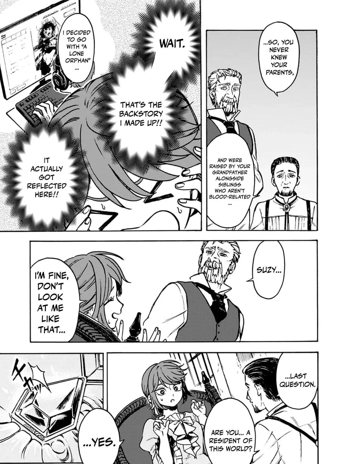 Onna Chara de Isekai Teni shite Cheat Ppoi kedo Zako Chara no de Medatazu Heiwa na Shomin wo Mezahimasu! Chapter 2 page 27 - 