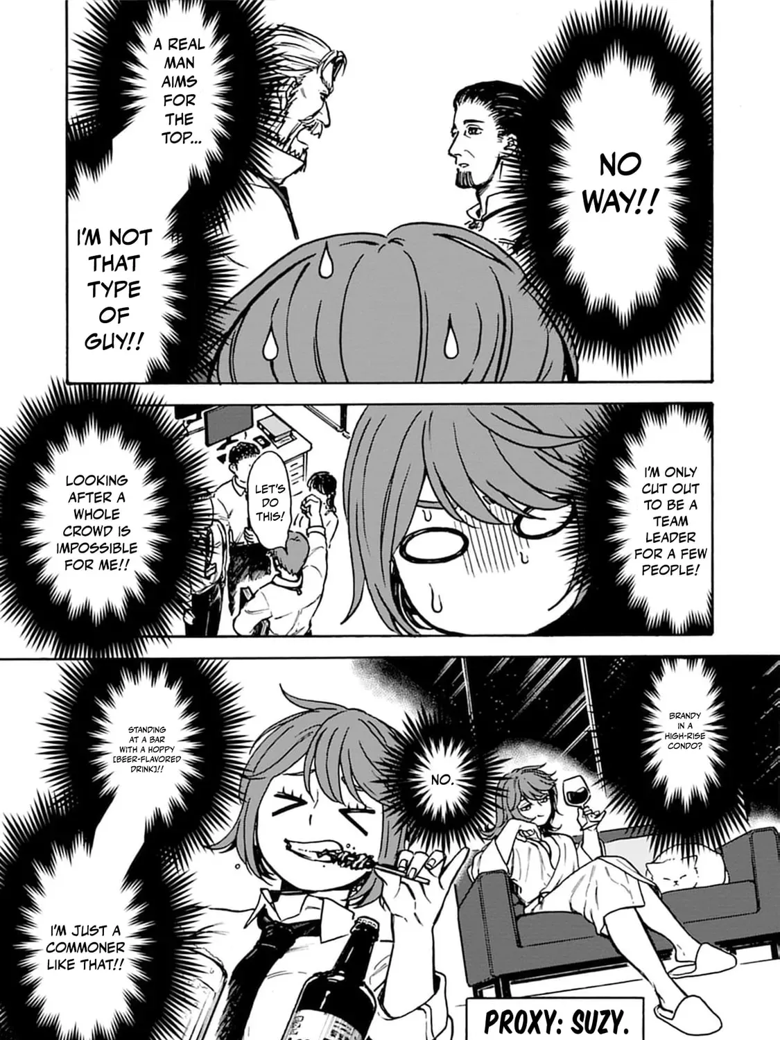 Onna Chara de Isekai Teni shite Cheat Ppoi kedo Zako Chara no de Medatazu Heiwa na Shomin wo Mezahimasu! Chapter 2 page 35 - 