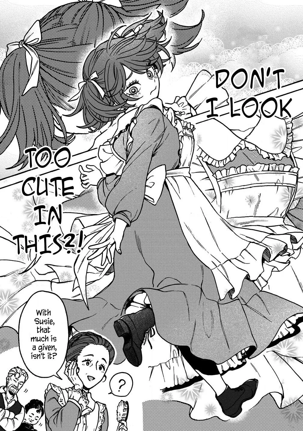 Onna Chara de Isekai Teni shite Cheat Ppoi kedo Zako Chara no de Medatazu Heiwa na Shomin wo Mezahimasu! Chapter 5.1 page 4 - 