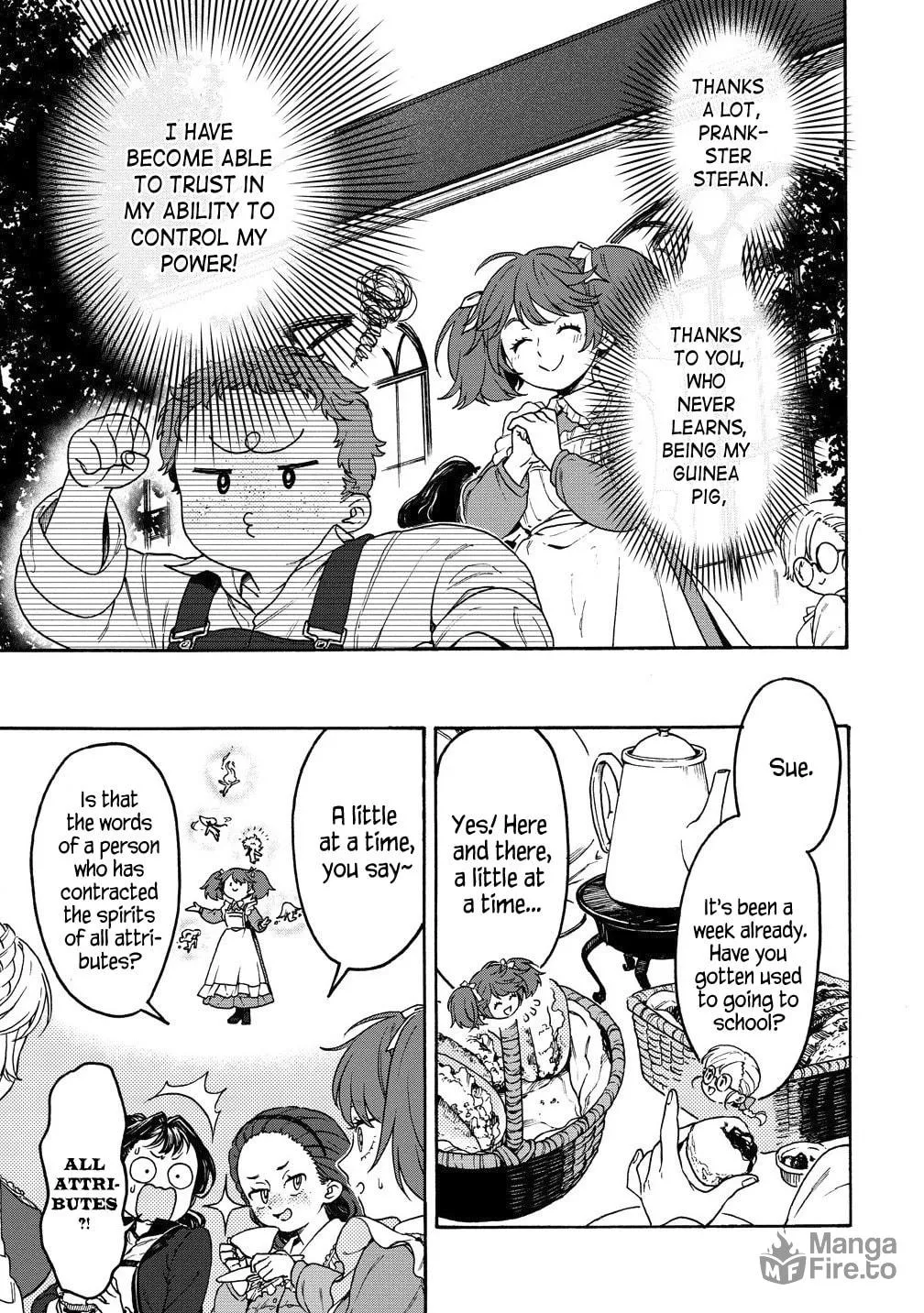 Onna Chara de Isekai Teni shite Cheat Ppoi kedo Zako Chara no de Medatazu Heiwa na Shomin wo Mezahimasu! Chapter 7.1 page 5 - 