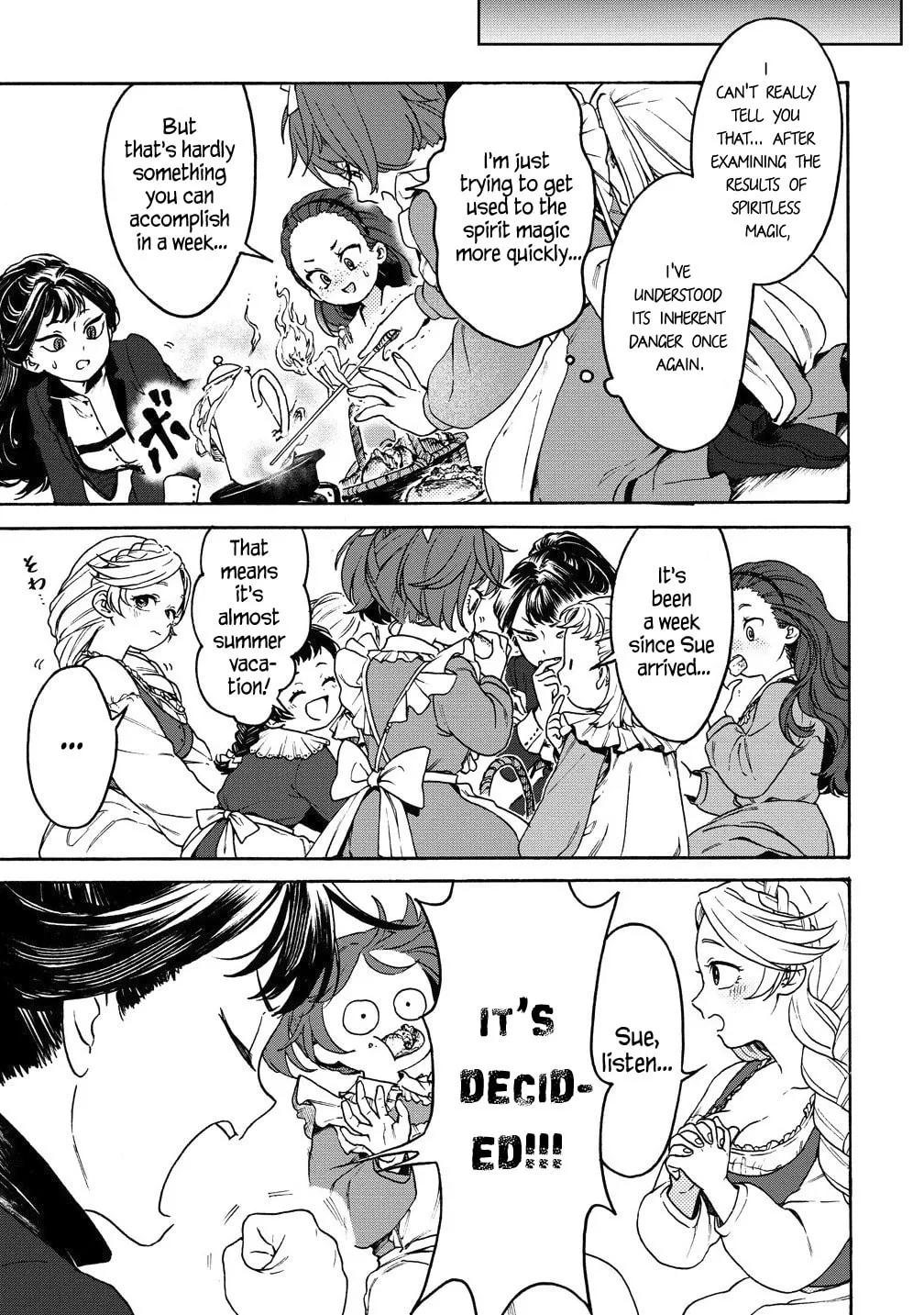Onna Chara de Isekai Teni shite Cheat Ppoi kedo Zako Chara no de Medatazu Heiwa na Shomin wo Mezahimasu! Chapter 7.1 page 7 - 