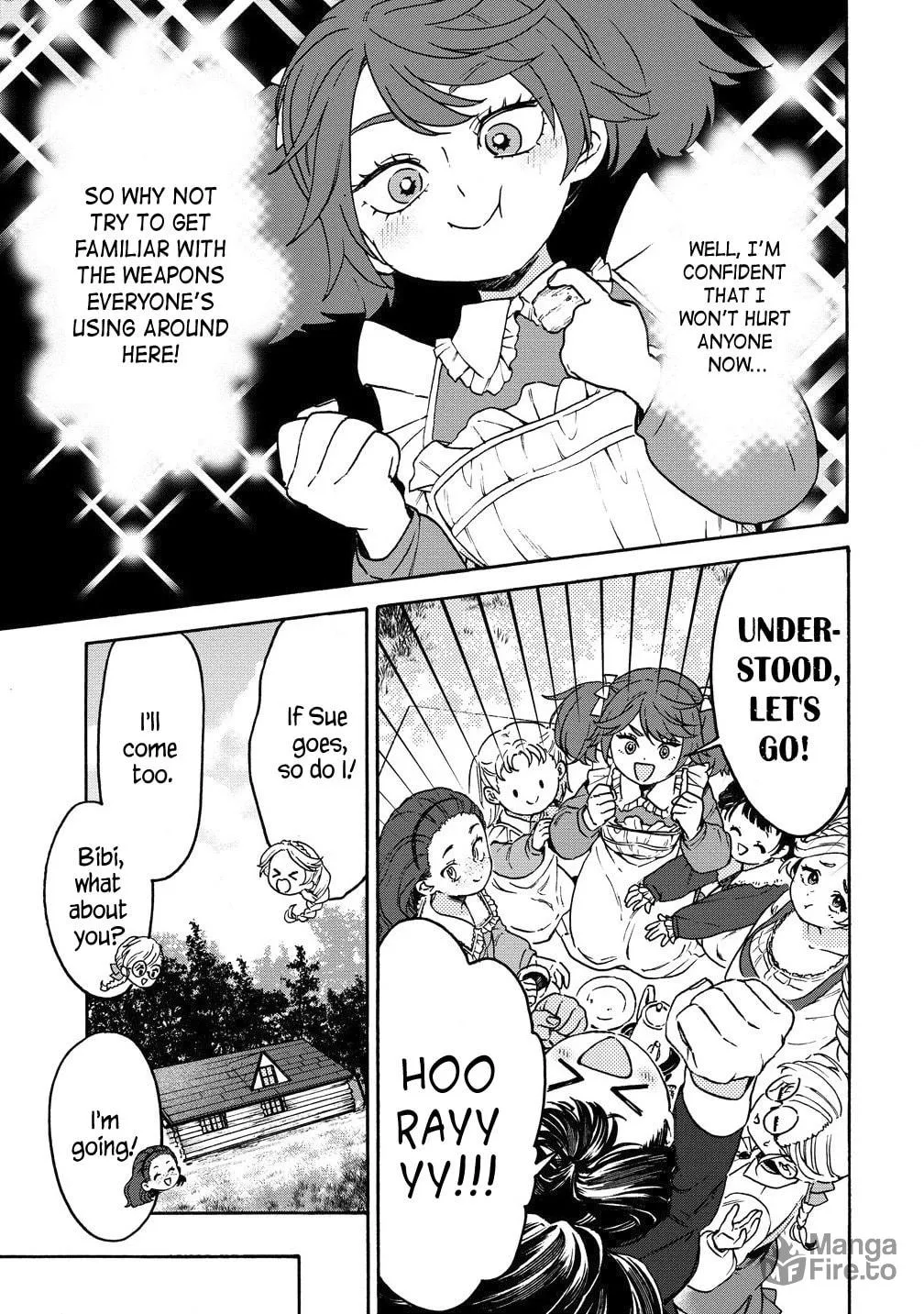 Onna Chara de Isekai Teni shite Cheat Ppoi kedo Zako Chara no de Medatazu Heiwa na Shomin wo Mezahimasu! Chapter 7.1 page 9 - 