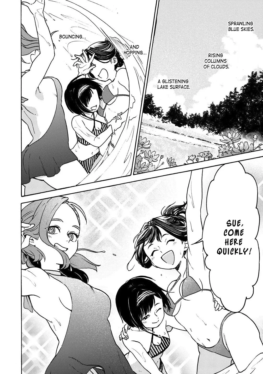 Onna Chara de Isekai Teni shite Cheat Ppoi kedo Zako Chara no de Medatazu Heiwa na Shomin wo Mezahimasu! Chapter 8.1 page 2 - 