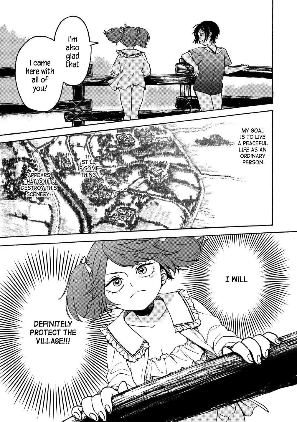 Onna Chara de Isekai Teni shite Cheat Ppoi kedo Zako Chara no de Medatazu Heiwa na Shomin wo Mezahimasu! Chapter 8.1 page 13 - 