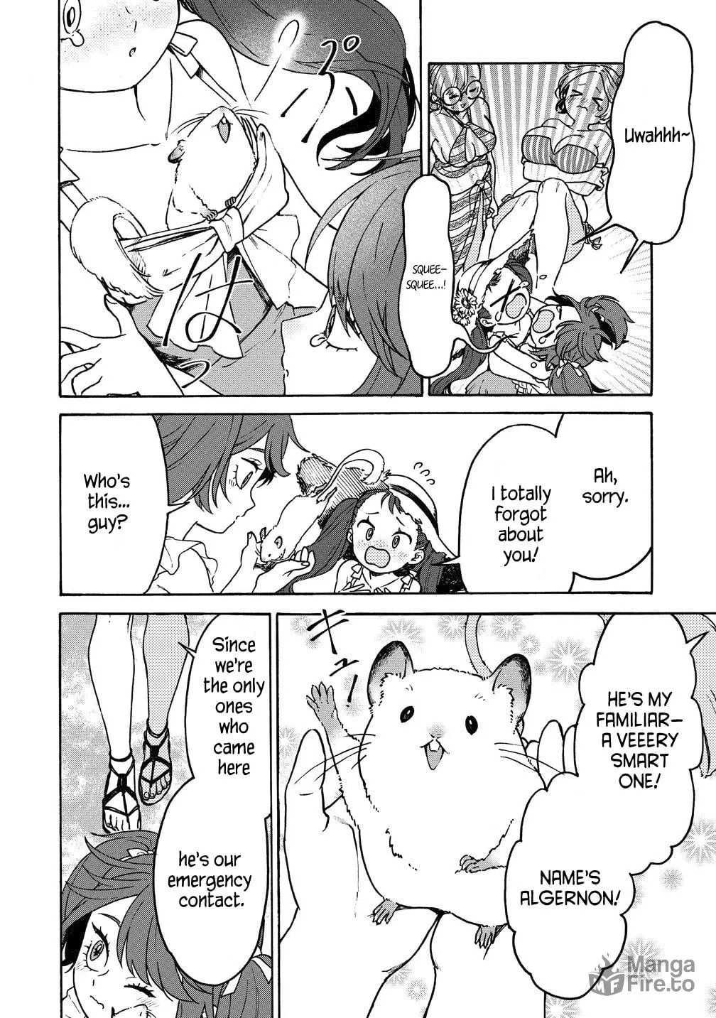 Onna Chara de Isekai Teni shite Cheat Ppoi kedo Zako Chara no de Medatazu Heiwa na Shomin wo Mezahimasu! Chapter 8.1 page 6 - 