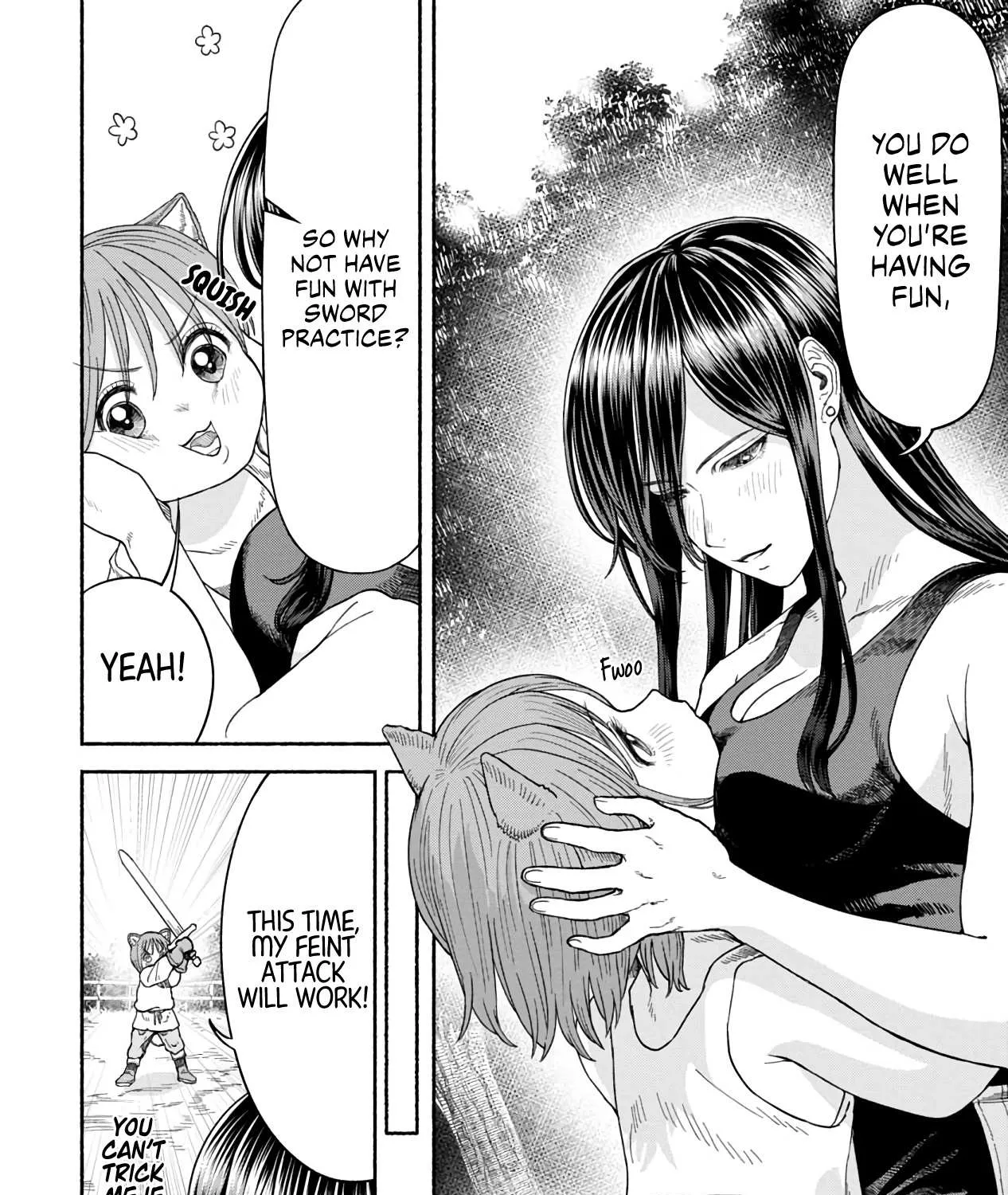 Onna Kishi to Kemomimi no Ko Chapter 12 page 17 - 