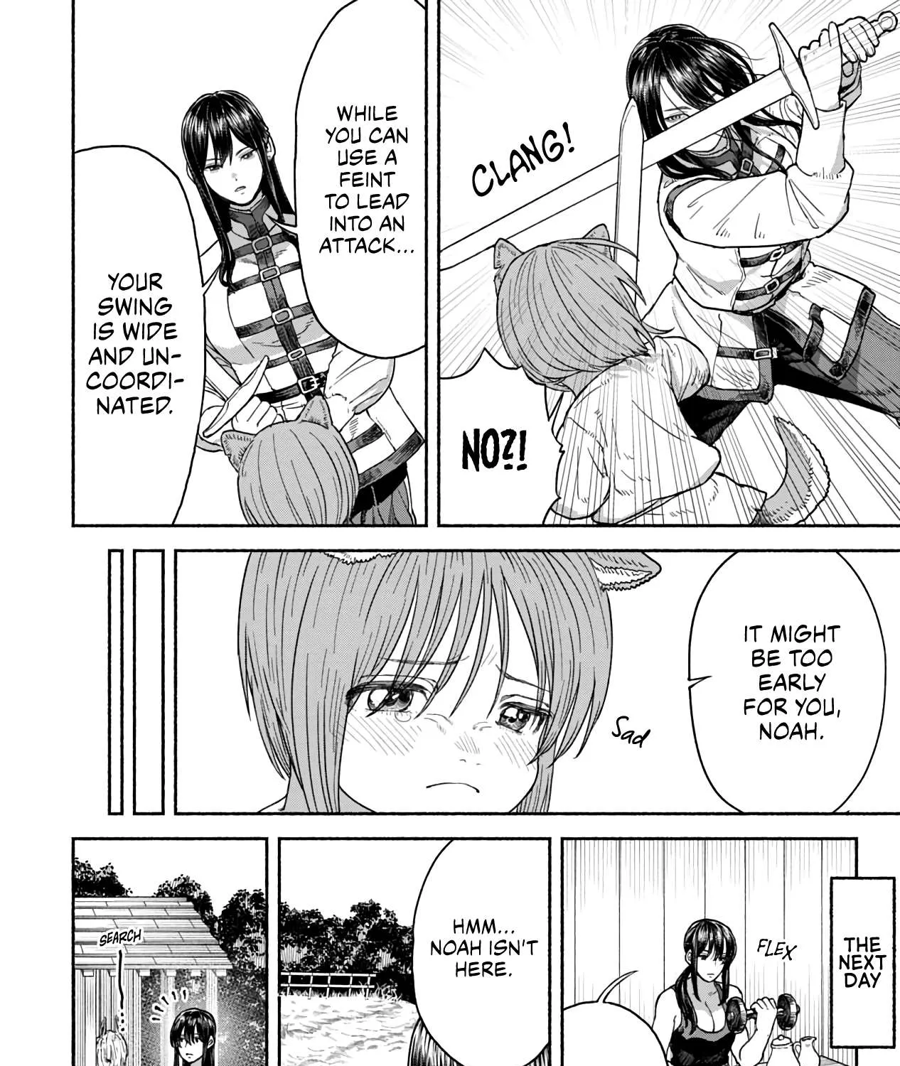 Onna Kishi to Kemomimi no Ko Chapter 12 page 5 - 