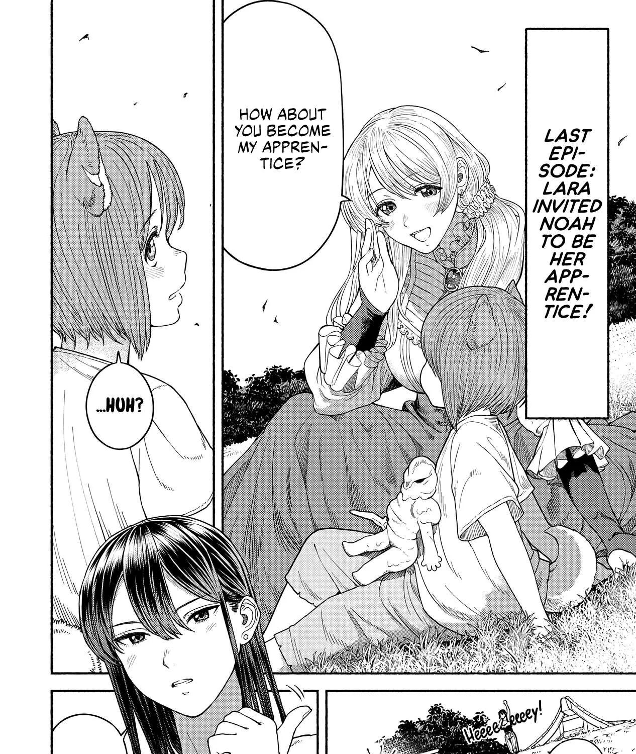 Onna Kishi to Kemomimi no Ko Chapter 14 page 1 - 