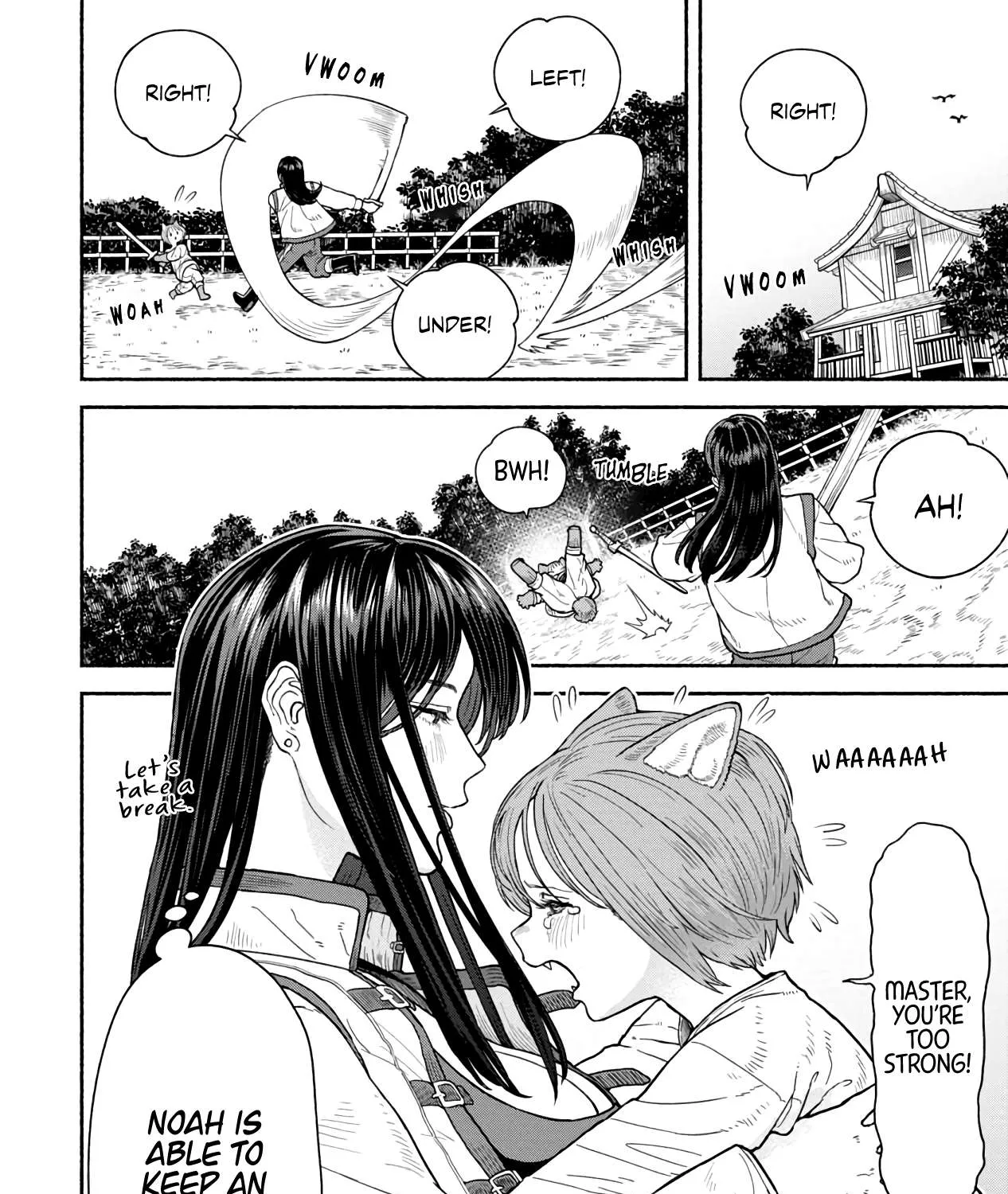 Onna Kishi to Kemomimi no Ko Chapter 3 page 1 - 