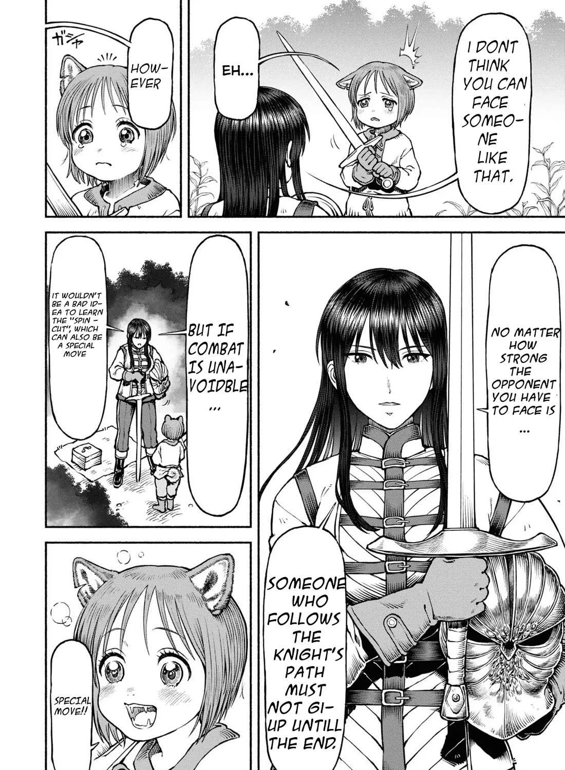 Onna Kishi to Kemomimi no Ko Chapter 40 page 4 - 