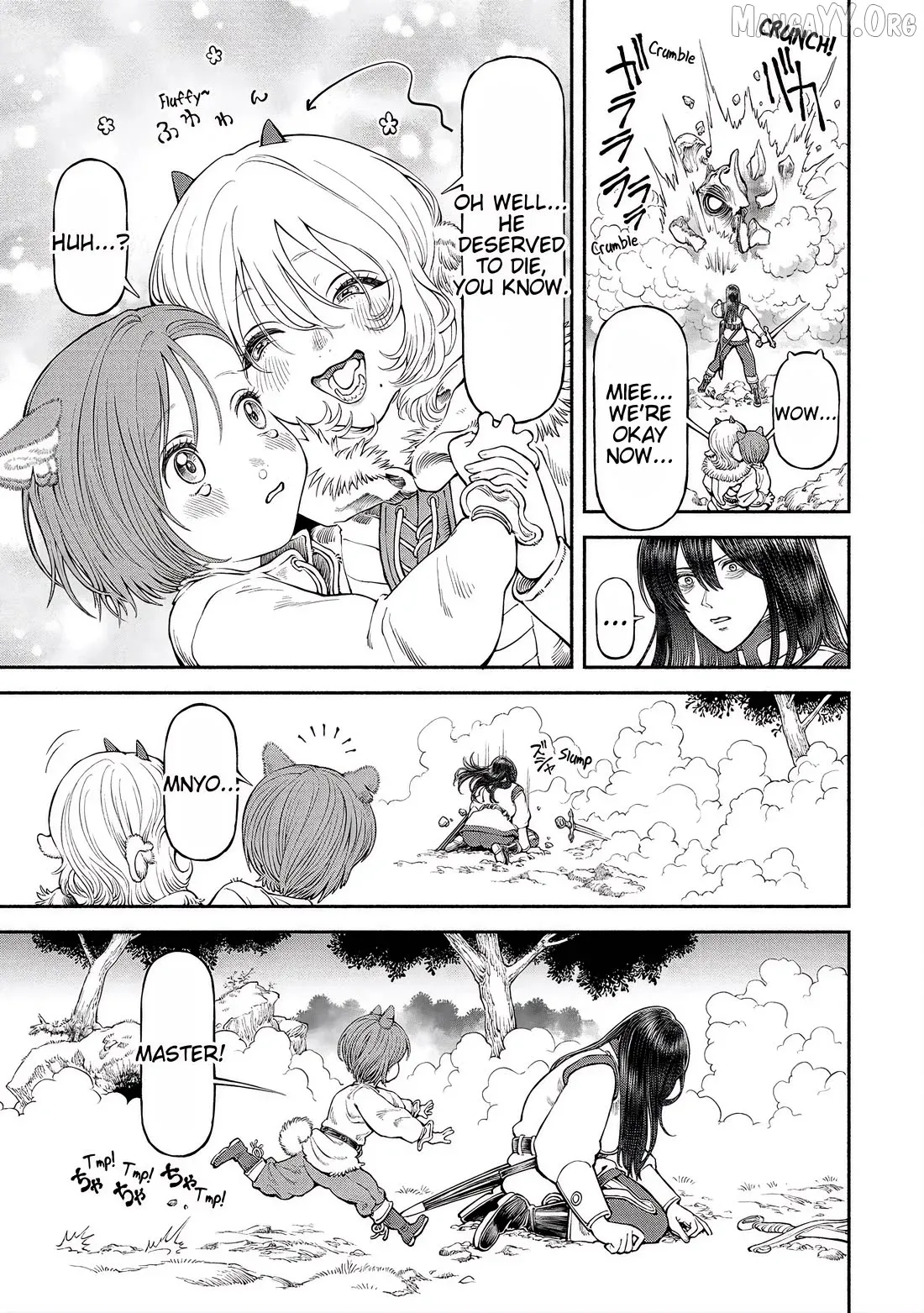 Onna Kishi to Kemomimi no Ko Chapter 56 page 3 - 