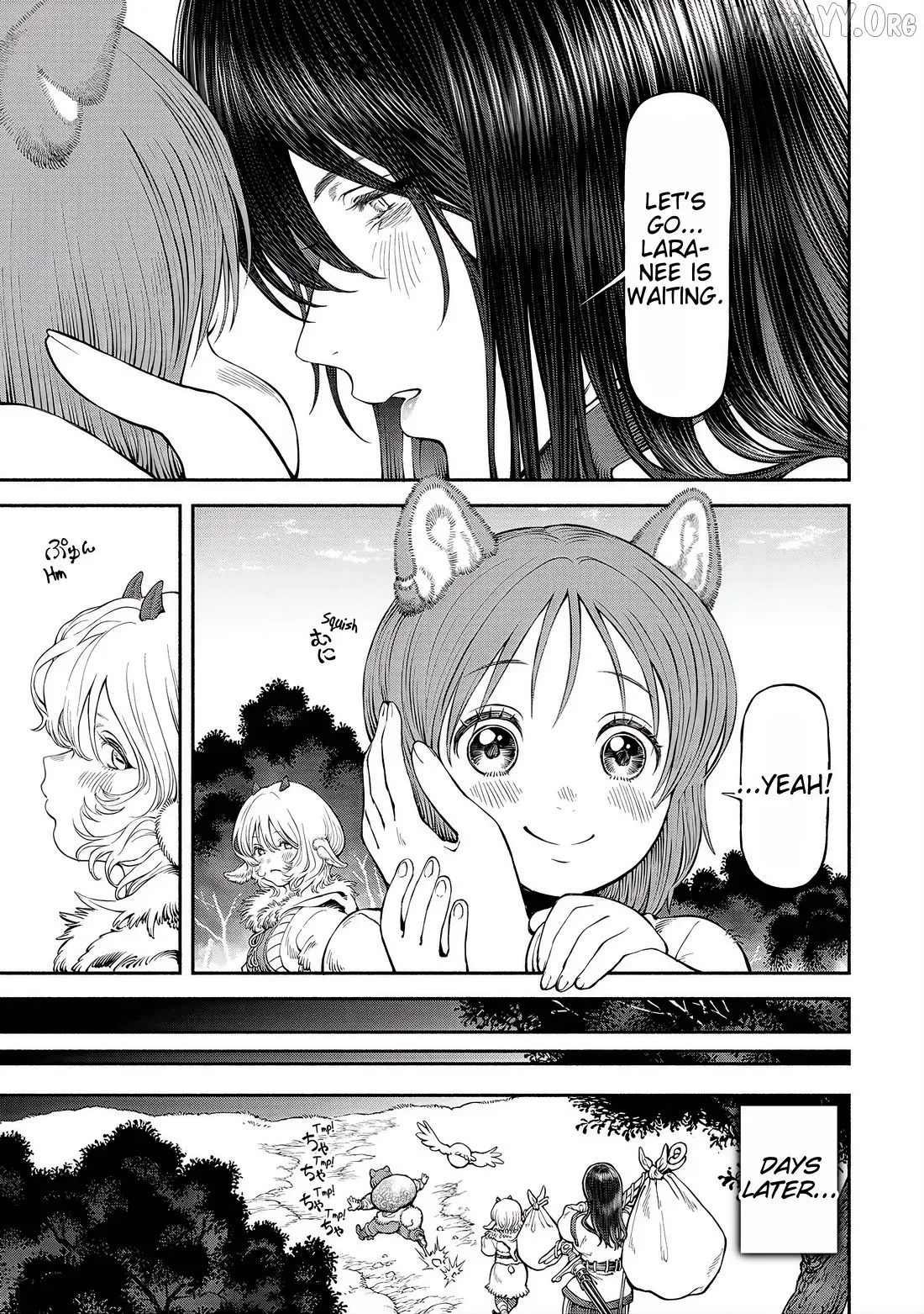 Onna Kishi to Kemomimi no Ko Chapter 56 page 5 - 