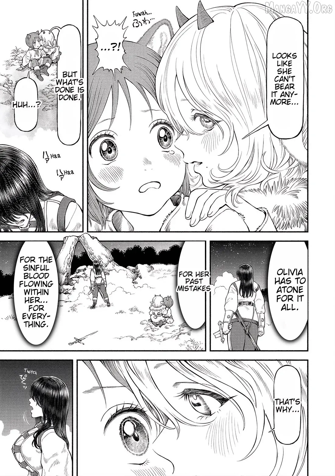 Onna Kishi to Kemomimi no Ko Chapter 56 page 8 - 