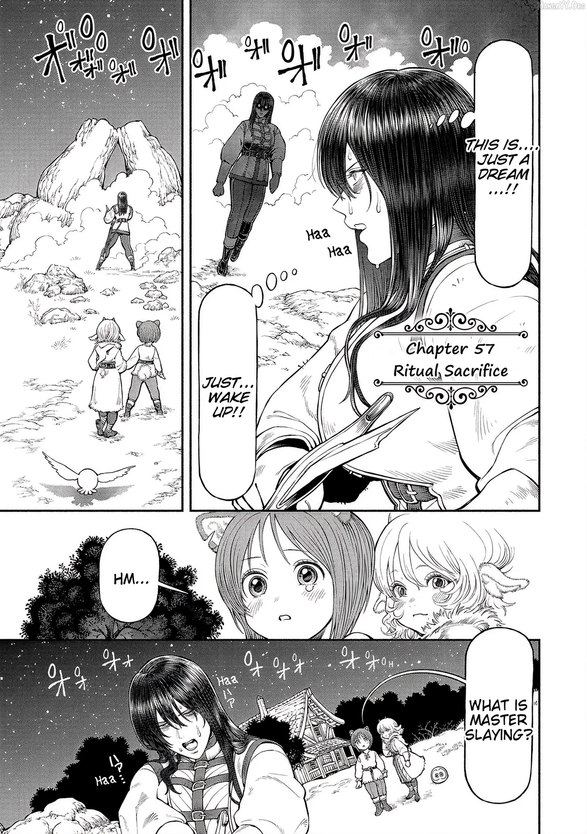 Onna Kishi to Kemomimi no Ko Chapter 57 page 1 - 